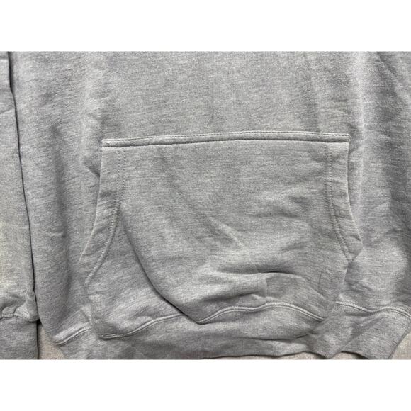 SkyBlue Grey Hoodie Mens Large - Picture 7 of 16
